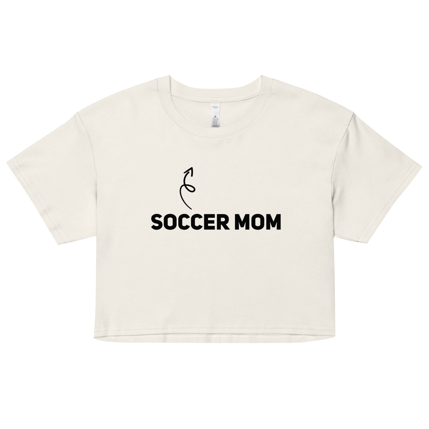 Soccer Mom Light Crop Top