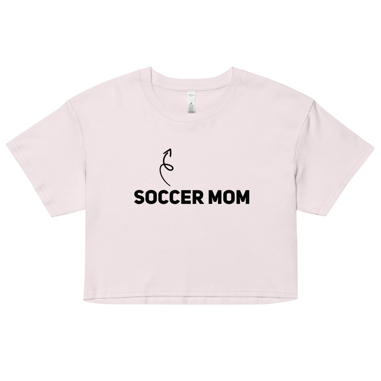 Soccer Mom Light Crop Top