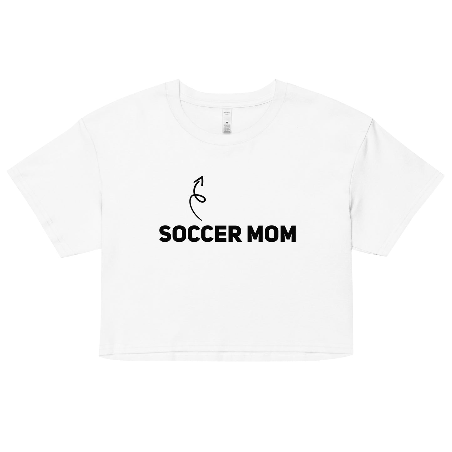 Soccer Mom Light Crop Top